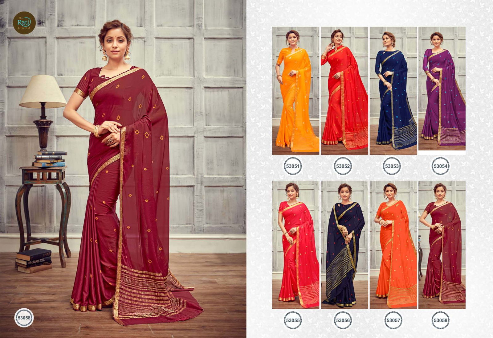Rati Alisha Cotton Silk Latest Fancy Designer Heavy Party And Festive Wear Cotton silk Saree Collection
